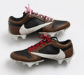 custom Travis Scott–style Nike football cleats